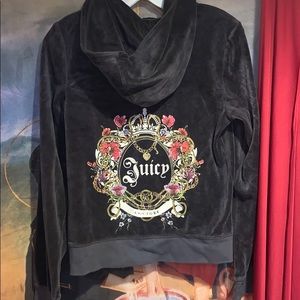 🌟🦅📌Vintage Juicy Couture Hoodie sz Large
